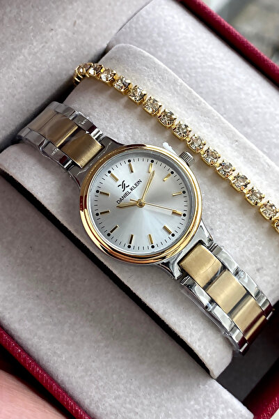 Daniel Klein Kına Düğün Nişan Gelin %100 Orijinal Altın Rengi Kadın Kol Saati...