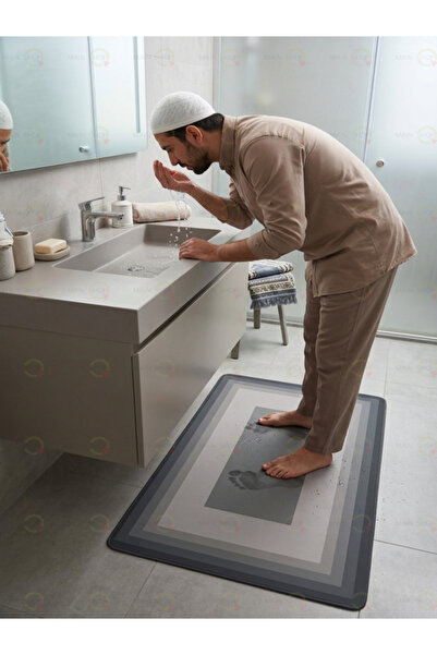 MAİN SHOP 2 квадратни магически водоабсорбиращи банички с неплъзгаща се основ...