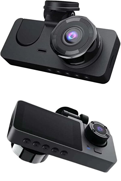 Kanonik Education Κάμερα οχήματος για καταγραφή δρόμου Hd Dvr με 3 κάμερες κα...