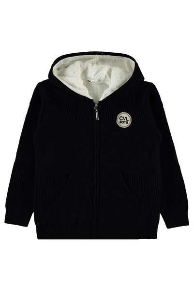 Civil Boys Boy's Cardigan 6-9 Years Black