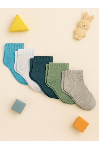 Civil Boys Basic 5'li 2-12 Yaş Erkek Patik Çorap - Standart