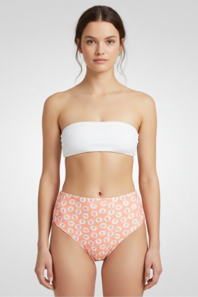 Asos Design Women Floral Print Bikini Bottom, Multicolor