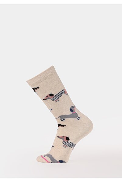 Colin's Дамски бежови чорапи