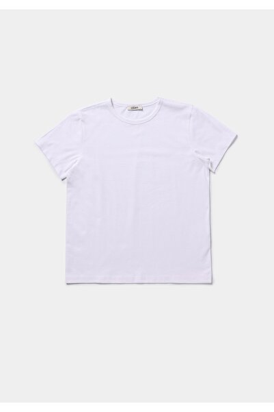 Colin's Регулярна посадка з круглим вирізом жіночі білі шорти з коротким рукавом