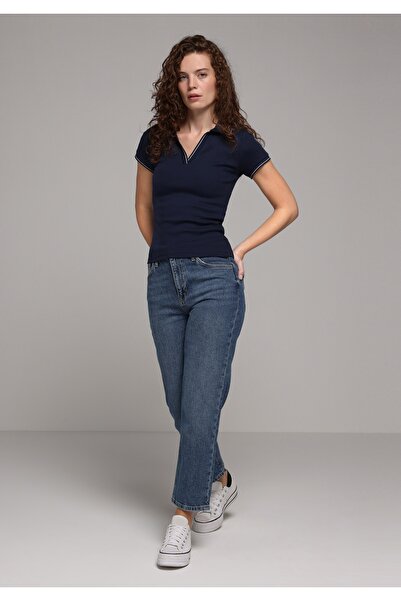 Colin's Straight Fit Women's Mid Indigo Denim Jean Pants
