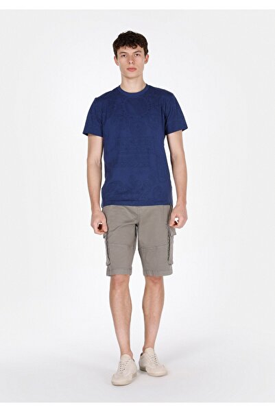 Colin's Regular Fit Mid Waist Straight Men's Green Shorts