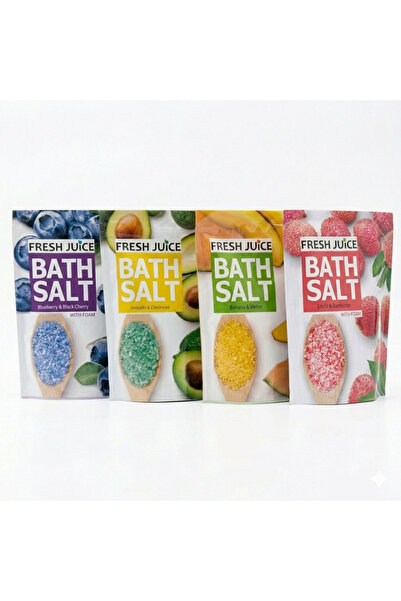 Fresh Juice 4 Sare Baie, Afine si Cirese Negre, Banana si Pepene Galben, Avoc...