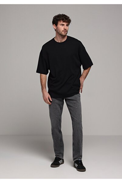 Colin's Pantaloni din denim gri pentru bărbați, croială normală