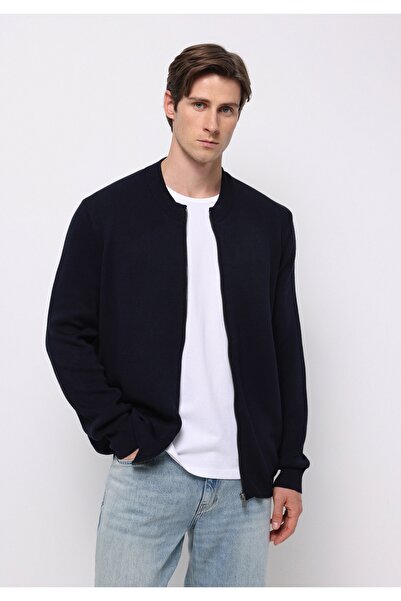 Colin's Regular Fit Men's Navy Blue Cardigan