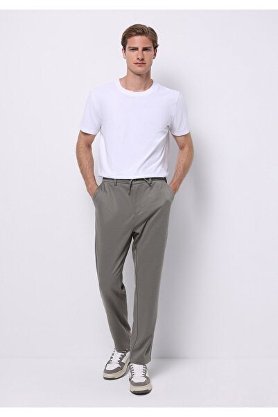 Colin's Ανδρικό πράσινο παντελόνι με κανονική εφαρμογή στη μέση