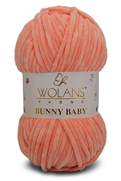 WOLANS 465 Model Soft Velvet Bunny Baby Knit - Μαλακό κορδόνι παιχνιδιών, κου...