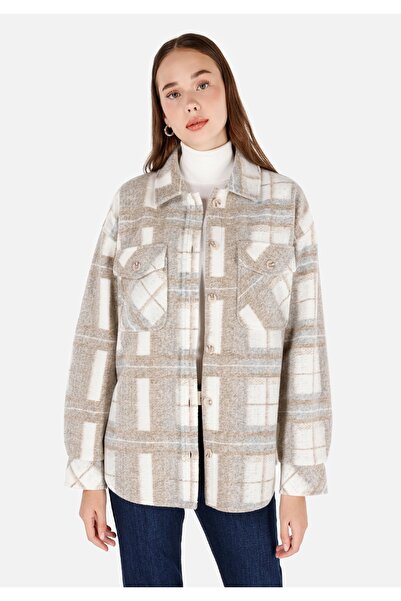 Colin's Сива дамска риза с дълъг ръкав