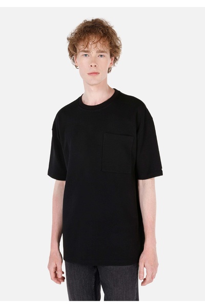 Colin's Siyah Erkek Tshirt K.kol