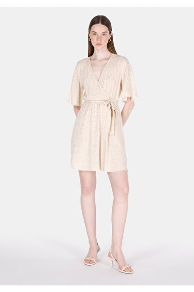 Colin's Дамска бежова рокля с нормална кройка