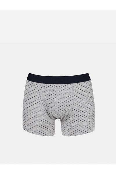Colin's Modern Fit Printed Men's Gray Boxers