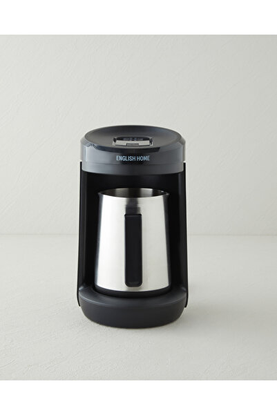 English Home TKM 6031 Çelik Cezve Çift Taşım Türk Kahvesi Makinesi Siyah-Krom
