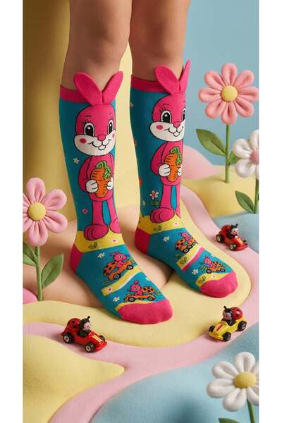 Katia&Bony Κοριτσίστικες κάλτσες για φορητό υπολογιστή με σχέδιο κουνελιού με...