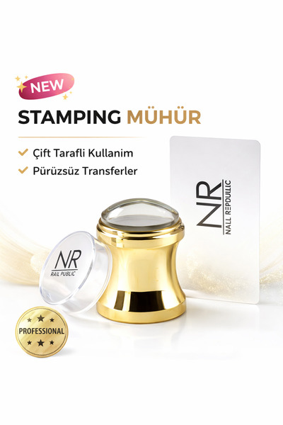 Nail Republic Standart Stamping Mühür – Günlük Nail Art Desen Uygulamaları İçin