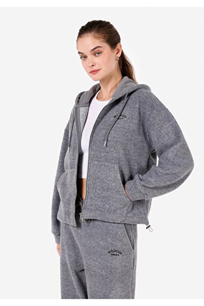 Colin's Світшот з капюшоном Regular Fit для жінок, сірий