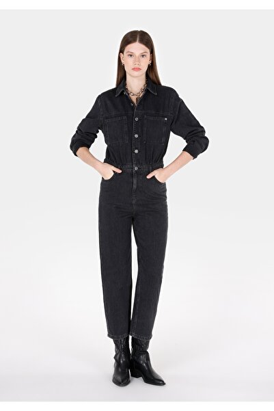 Colin's Дамски черни дънки с прав крой