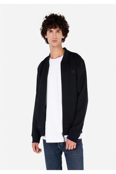 Colin's Slim Fit Örme Erkek Lacivert Ceket