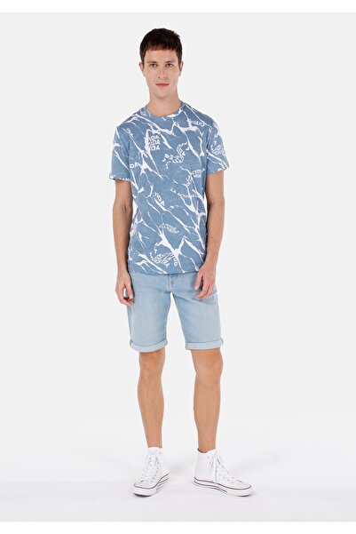 Colin's Ανδρικό τζιν σορτς με λεπτή εφαρμογή με χαμηλή μέση