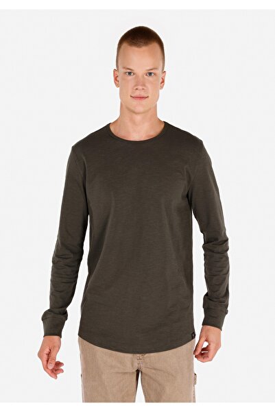 Colin's Ανδρικό μακρυμάνικο μπλουζάκι με κανονική εφαρμογή με στρογγυλή λαιμό...