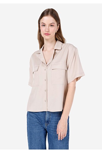 Colin's Cămașă cu mânecă scurtă, cu mânecă scurtă, cu gât, cu formă regulată