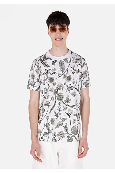 Colin's Tricou cu mânecă scurtă pentru bărbați, cu decolteu normal, imprimat,...