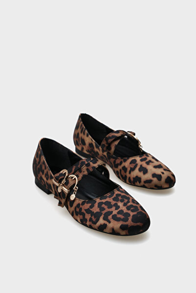 Capone Outfitters Azalea baleríny s dvojitou pruhovanou přezkou