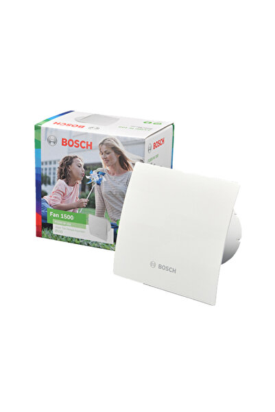 Bosch Fan 1500 DH W 100 Nem Sensörlü Ve Zaman Ayarlı Duvar Tipi Aksiyal Banyo Fanı