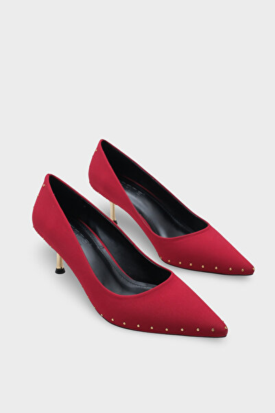 Capone Outfitters Anny Tocuri stiletto cu vârf ascuțit, cu accesorii metalice