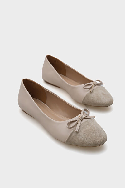 Capone Outfitters Γυναικείες μπαλαρίνες Becky Suede Toe