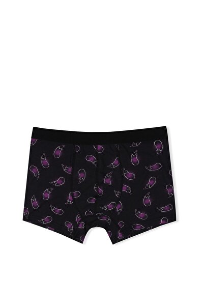 Colin's Сучасні чорні боксери з принтом для чоловіків