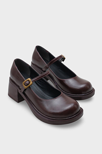 Capone Outfitters Γυναικεία παπούτσια Mary Jane με αγκράφα