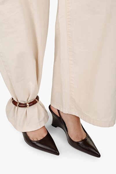 Shoeberry Γυναικείο Stiletto Gigi Brown Έκδοση Σφηνοειδές τακούνι