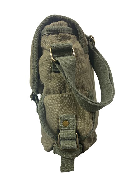 Old Cotton حقيبة كتف كلاسيكية ذات جودة عالية للجنسين للرحلات اليومية والتخييم...