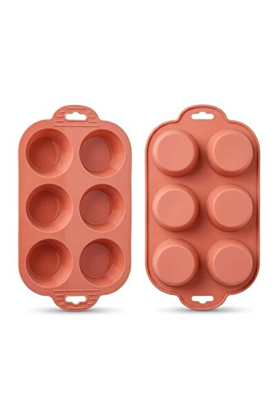Silicorner Set of 6 Silicone Airfryer Muffin Cake Molds