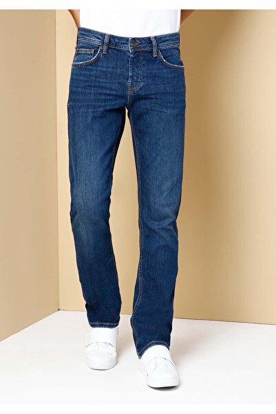 Colin's Straight Fit Düşük Bel Düz Paça Erkek İndigo Jean Pantolon