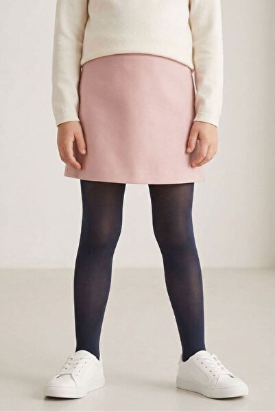 Bross Girl's 3-Piece Plain 40 Den Micro Pantyhose Mousse Socks