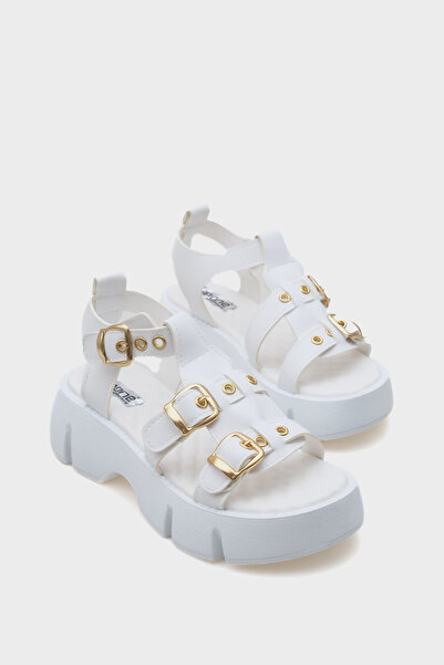 Capone Outfitters Γυναικεία σανδάλια Comfort Sole με λουράκι αστραγάλου με χο...