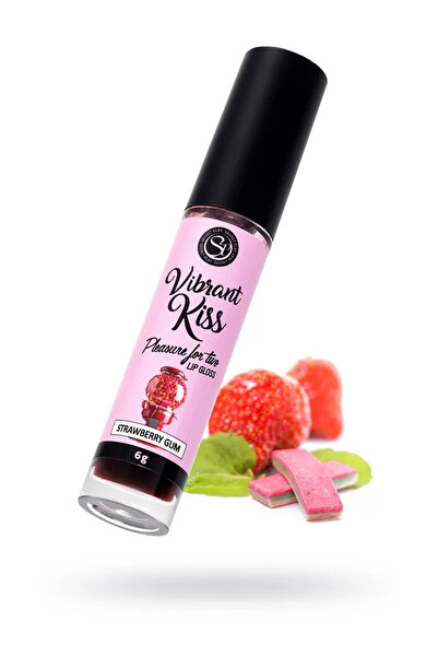 Genel Markalar SECRET PLAY Lip Gloss Vibrant Kiss' Çilekli Sakız Aromalı Duda...