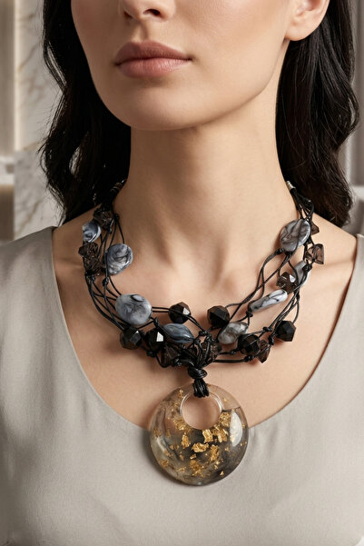 PETEK AKSESUAR TASARIM ETNİK KEMİK KOLYE KOLYE