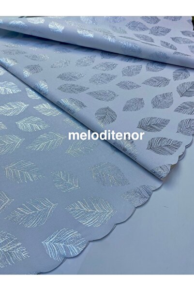 polset Pearlescent White Luxury Wrinkle-Free Linen Round Pvc Oilcloth Tablecl...