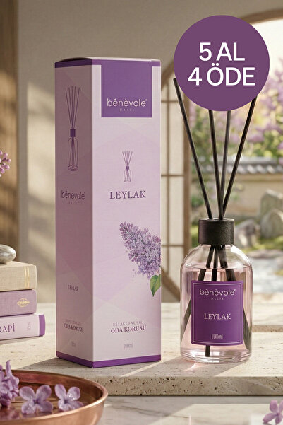 Benevole Leylak Bambu Çubuklu Oda Kokusu 100 ml | Leylak , Bahar Ferahlığı -B...