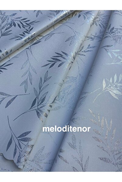 polset Pearlescent White Luxury Wrinkle-Free Linen Round Pvc Oilcloth Tablecl...