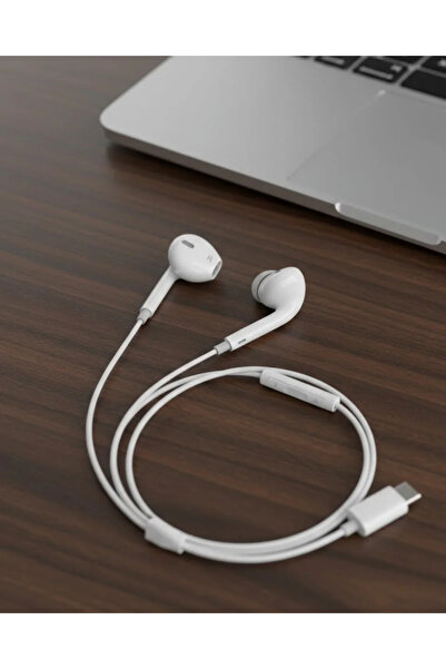 Kanonik Education سماعات أذن متوافقة مع النوع C مع ميكروفون وتصميم مريح