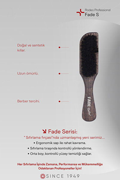 RODEO Fade Serisi Sıfır Kesim Fırçası - Fade S