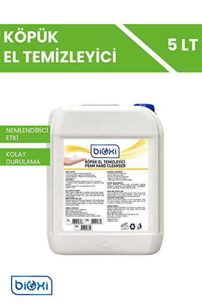 Bioxi Foam Köpük El Sabunu 5 Litre | Kokulu Ekonomik Ve Hijyenik Temizlik Içi...