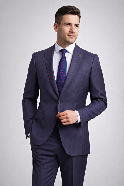 FABIO CASSEL Slim Fit Erkek Takım Elbise – Modern Kesim, Şık ve Rahat